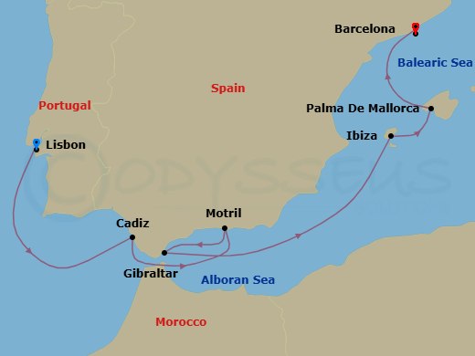 Cruise Map