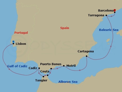 Cruise Map