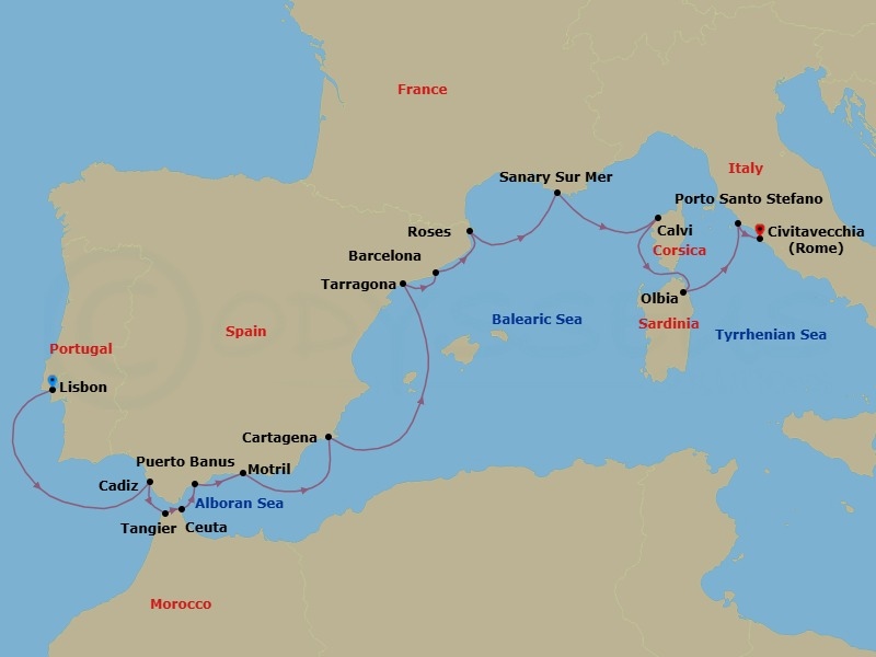 Cruise Map