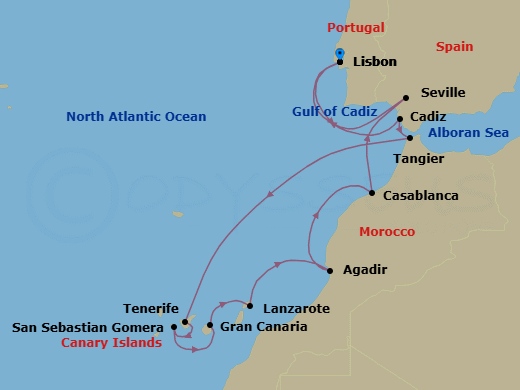 Cruise Map