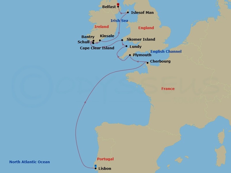 Cruise Map