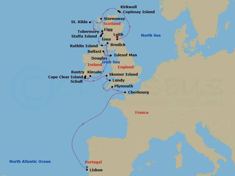 Cruise Map