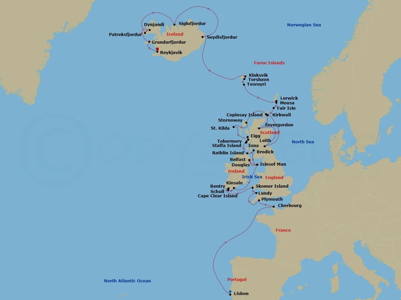 Cruise Map