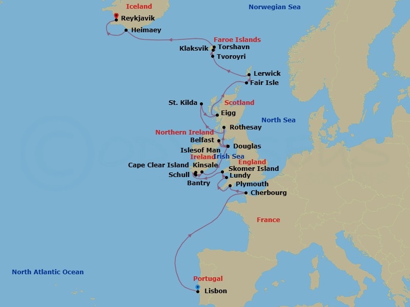 Cruise Map
