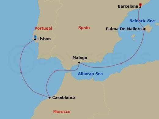 Cruise Map