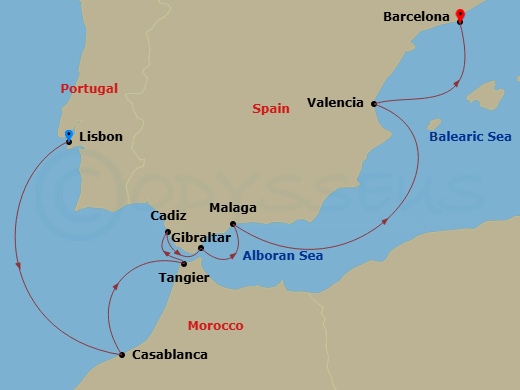 Cruise Map