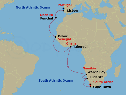 Cruise Map