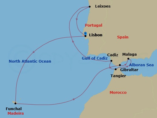 Cruise Map