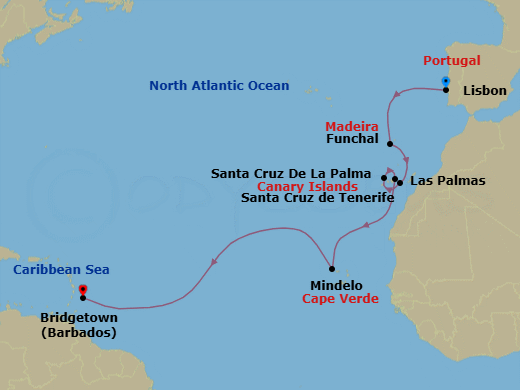 Cruise Map