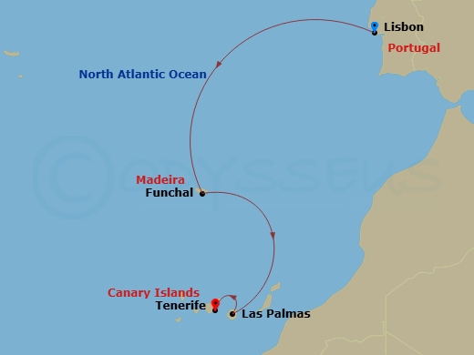 Cruise Map