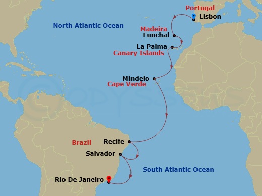 Cruise Map