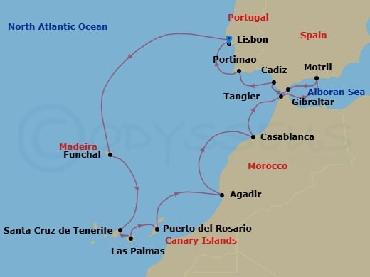 Cruise Map
