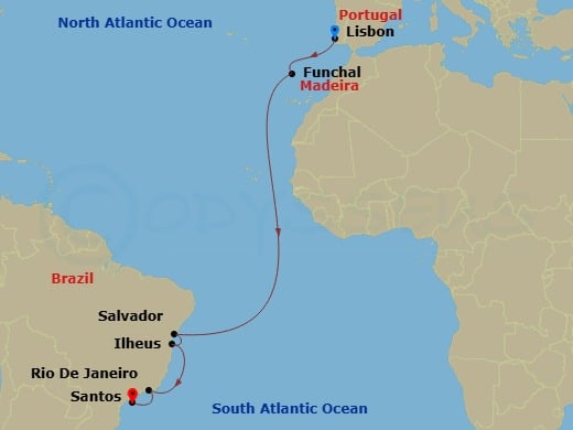 Cruise Map