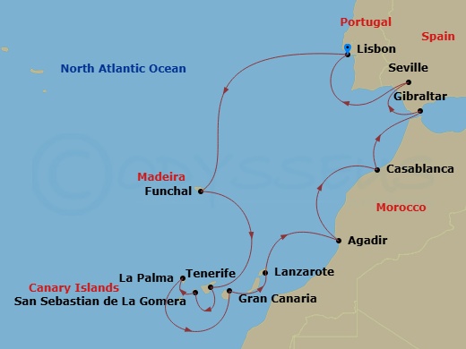 Cruise Map