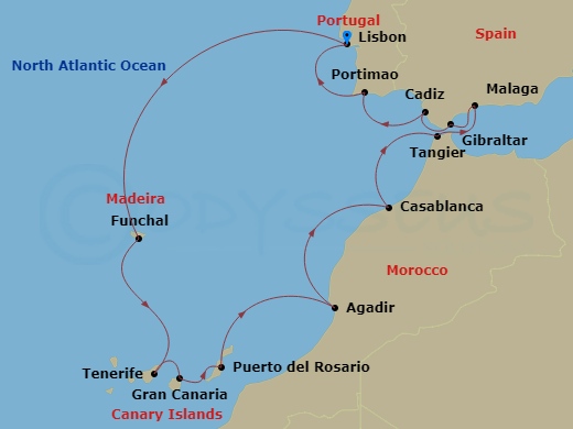 Cruise Map