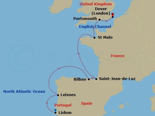 Cruise Map