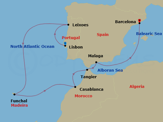 Cruise Map