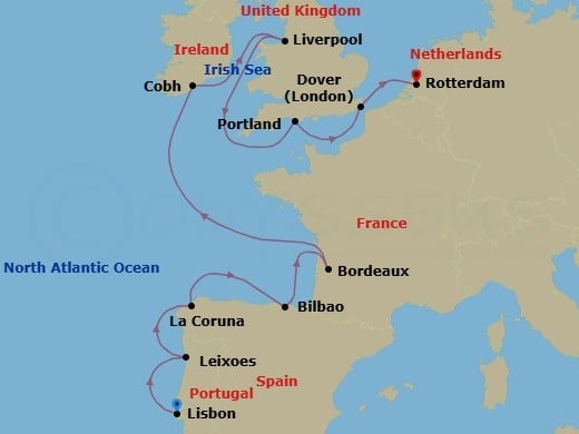 Cruise Map