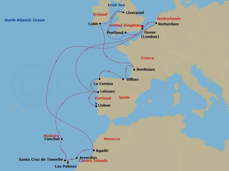 Cruise Map
