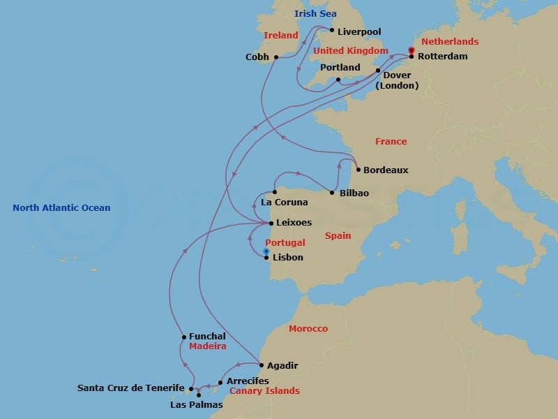 Cruise Map