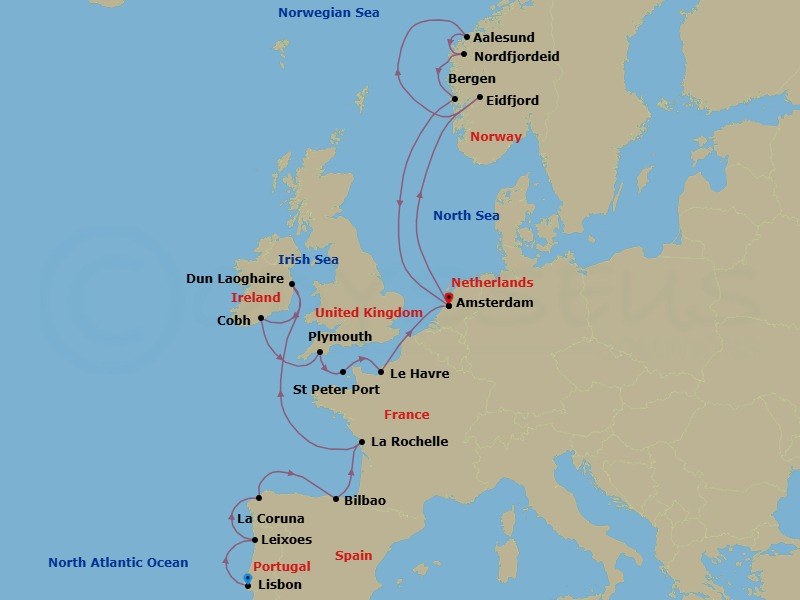 Cruise Map