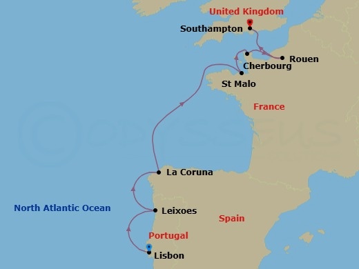 Cruise Map