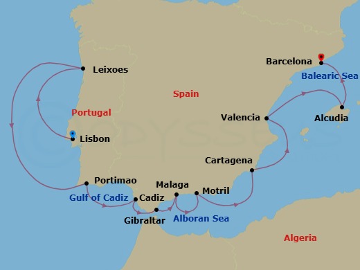 Cruise Map