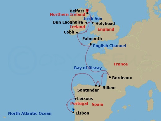 Cruise Map