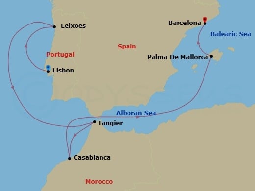 Cruise Map