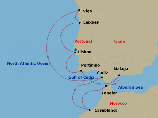 Cruise Map