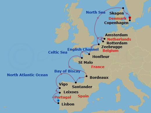 Cruise Map