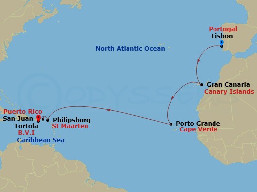 Cruise Map