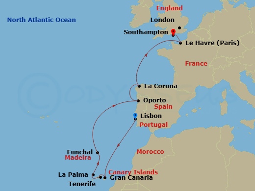Cruise Map