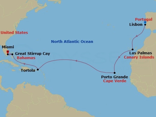 Cruise Map