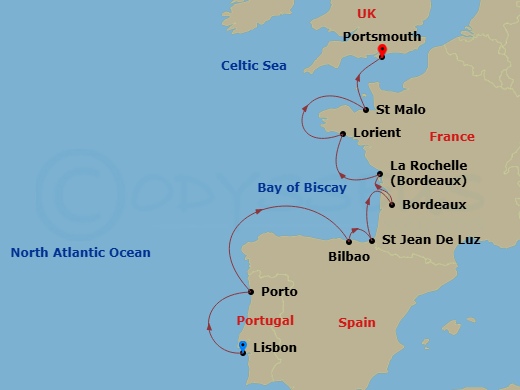 Cruise Map