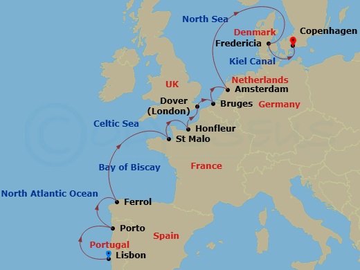 Cruise Map