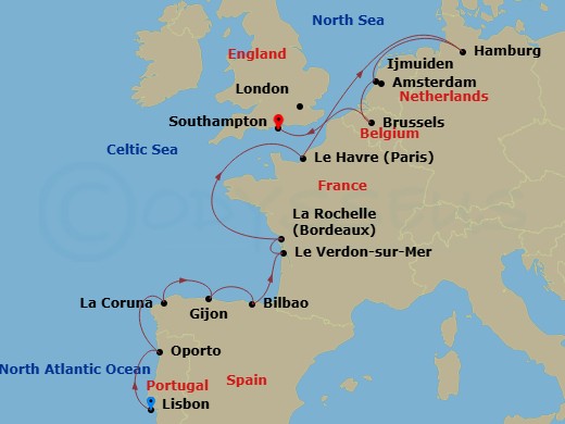 Cruise Map