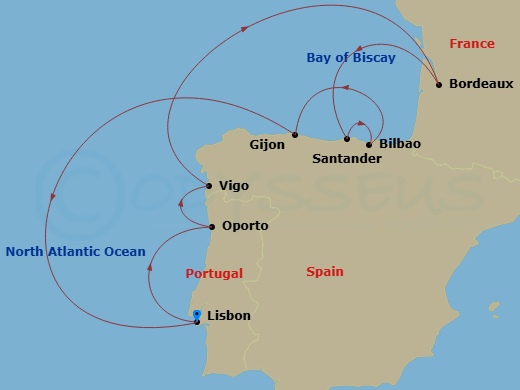 Cruise Map