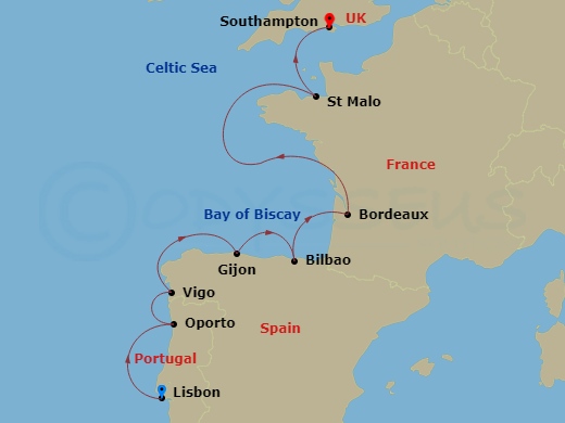 Cruise Map