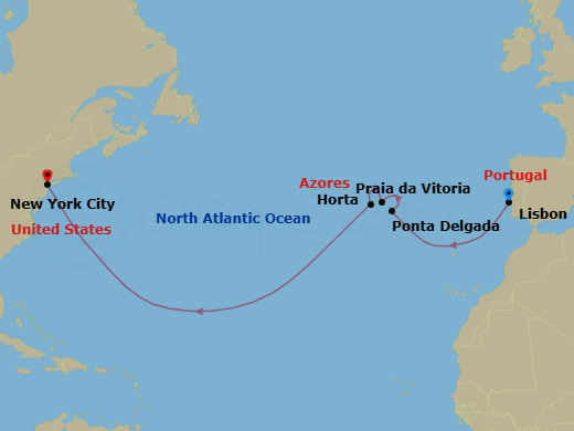 Cruise Map