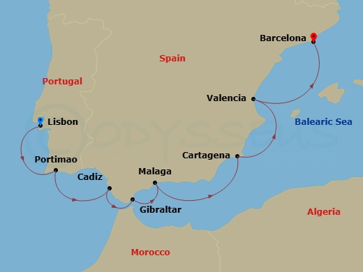 Cruise Map