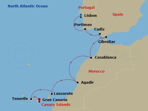 Cruise Map