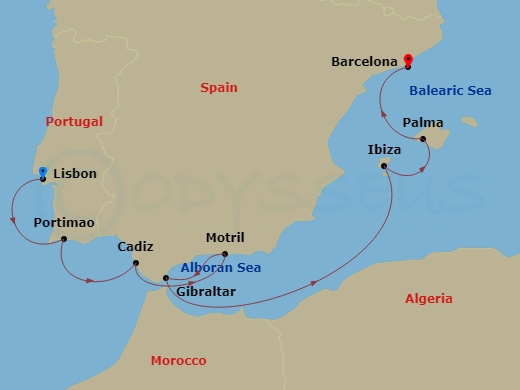Cruise Map