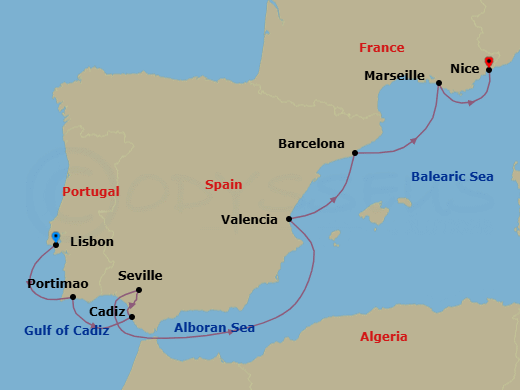 Cruise Map