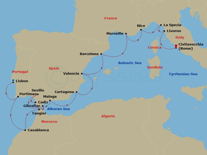 Cruise Map
