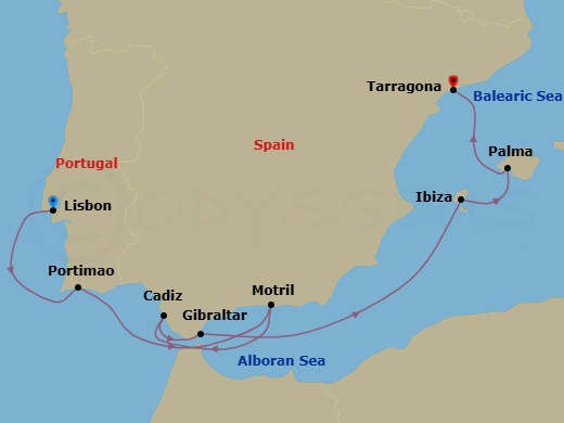 Cruise Map