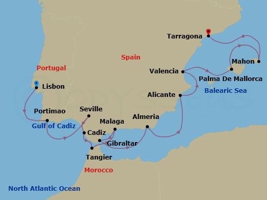 Cruise Map