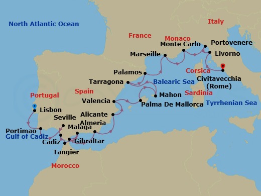 Cruise Map