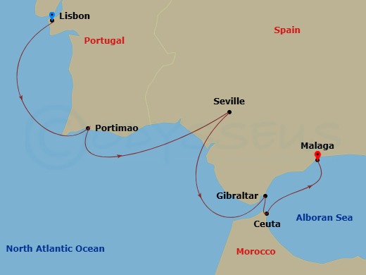 Cruise Map