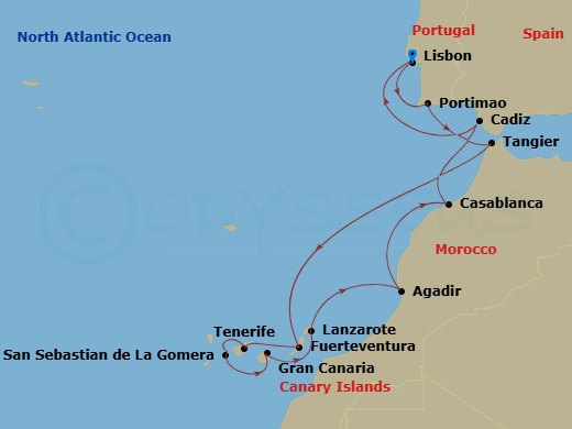 Cruise Map